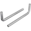 Hex rakto 2 vnt. Sidabrinė 32 x 86 mm Plienas