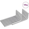 Hex rakto 2118 vnt. Sidabrinė 22 x 66 mm Plienas