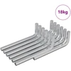 Hex rakto 1800 vnt. Sidabrinė 32 x 86 mm Plienas