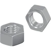 Hex veržlė 2 vnt. Sidabro M6 Metalas