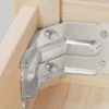 Hex veržlė 2 pcs Sidabro M6 Metalas