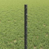 Hexagonal Fence with Post 10 x 0,6 m PVC dengtas plienas Pilka