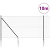 Hexagonal Fence with Post 10 x 1,2 m PVC dengtas plienas Pilka