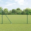 Hexagonal Fence with Post 10 x 1,6 m PVC dengtas plienas Žalia
