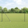 Hexagonal Fence with Post 10 x 1,6 m PVC dengtas plienas Pilka