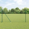 Hexagonal Fence with Post 10 x 1,6 m PVC dengtas plienas Žalia