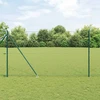 Hexagonal Fence with Post 10 x 1,6 m PVC dengtas plienas Žalia