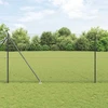 Hexagonal Fence with Post 10 x 1,6 m PVC dengtas plienas Pilka
