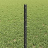 Hexagonal Fence with Post 100 x 0,5 m PVC dengtas plienas Pilka