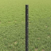 Hexagonal Fence with Post 100 x 0,5 m PVC dengtas plienas Pilka