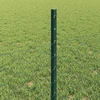 Hexagonal Fence with Post 25 x 0,5 m PVC dengtas plienas Žalia