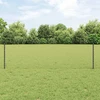 Hexagonal Fence with Post 50 x 0,6 m PVC dengtas plienas Pilka