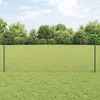 Hexagonal Fence with Post 50 x 0,8 m PVC dengtas plienas Pilka