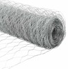Heksagoninė tvora Sidabro 0,5 x 50 m Galvanizuotas plienas