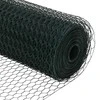 Hexagonal Fence with Post 100 x 1,4 m PVC dengtas plienas Žalia