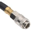 Hibridinė oro žarna, juodos spalvos, 0,6", 5m, guma ir PVC