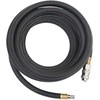 Hibridinė oro žarna, juodos spalvos, 0,6", 5m, guma ir PVC