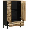 Highboard 60x33,5x100 cm Masyvus Rough Wood Mango