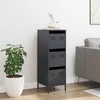 Highboard Antracitas 39x35x103,5 cm Plienas