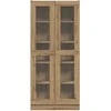 Highboard Artisan ąžuolas 82,5x30,5x185 cm inžinerinė mediena