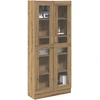 Highboard Artisan ąžuolas 82,5x30,5x185 cm inžinerinė mediena
