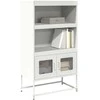 Highboard Baltas 68x39x123 cm Plienas