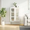 Highboard Baltas 68x39x123 cm Plienas