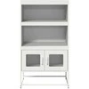 Highboard Baltas 68x39x123 cm Plienas