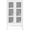Highboard Baltas 68x39x123 cm Plienas