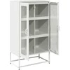 Highboard Baltas 68x39x123 cm Plienas
