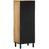 Highboard Brown 40x33x110 cm Masyvo medžio Mango
