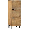 Highboard Brown 40x33x110 cm Masyvo medžio Mango