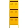 Highboard Garstyčių geltona 39x35x103,5 cm Plienas