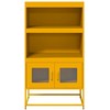 Highboard Garstyčių geltona 68x39x123 cm Plienas