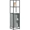 Highboard Gray Sonoma inžinerinis medis ir metalas