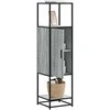 Highboard Gray Sonoma inžinerinis medis ir metalas