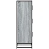Highboard Gray Sonoma inžinerinis medis ir metalas