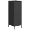 Highboard Juodas 35x39x103,5 cm Plienas