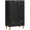 Highboard Juodas 60x33x100 cm Engineered Wood