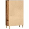 Highboard Old Wood 70x31x115 cm Engineered Wood