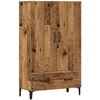 Highboard Old Wood 70x31x115 cm Engineered Wood