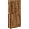 Highboard Old Wood 82,5x30,5x185 cm Engineered Wood