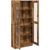 Highboard Old Wood 82,5x30,5x185 cm Engineered Wood