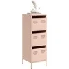 Highboard Rožinė 39x35x103,5 cm Plienas