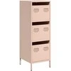 Highboard Rožinė 39x35x103,5 cm Plienas