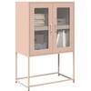 Highboard Rožinė 68x39x107 cm Plienas