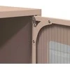 Highboard Rožinė 68x39x107 cm Plienas