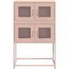 Highboard Rožinė 68x39x107 cm Plienas