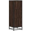 Highboard Rudas ąžuolas 35,5x35x106,5 cm Mediena ir metalas