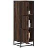 Highboard Rudas ąžuolas 35,5x35x106,5 cm Mediena ir metalas